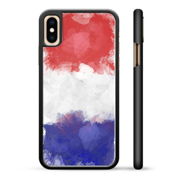 Coque de Protection pour iPhone XS Max - Drapeau Français