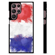 Coque de Protection pour Samsung Galaxy S22 Ultra 5G - Drapeau Français