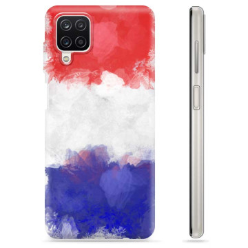 Coque Samsung Galaxy A12 en TPU - Drapeau Français