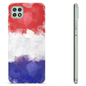 Coque Samsung Galaxy A22 5G en TPU - Drapeau Français