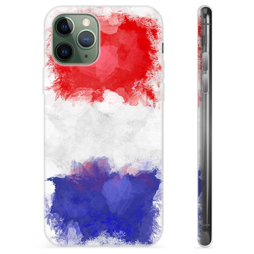 Coque iPhone 11 Pro en TPU - Drapeau Français