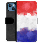 Étui Portefeuille Premium pour iPhone 13 - Drapeau Français