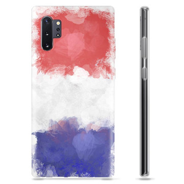 Coque Samsung Galaxy Note10+ en TPU - Drapeau Français