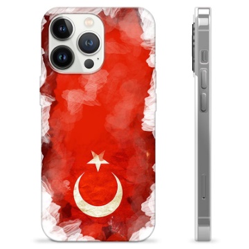 Coque iPhone 13 Pro en TPU - Drapeau Turc