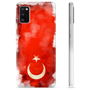 Coque Samsung Galaxy A41 en TPU - Drapeau Turc