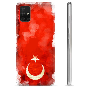 Coque Samsung Galaxy A51 en TPU - Drapeau Turc