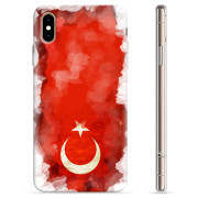 Coque iPhone XS Max en TPU - Drapeau Turc