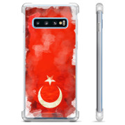 Coque Hybride Samsung Galaxy S10 - Drapeau Turc