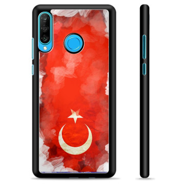 Coque de Protection pour Huawei P30 Lite - Drapeau Turc