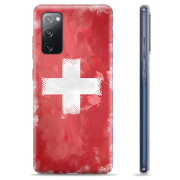 Coque Samsung Galaxy S20 FE en TPU - Drapeau Suisse