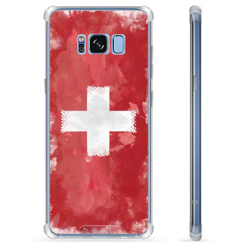 Coque Hybride Samsung Galaxy S8 - Drapeau Suisse