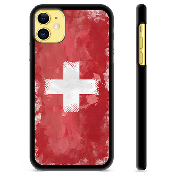 Coque de Protection pour iPhone 11 - Drapeau Suisse