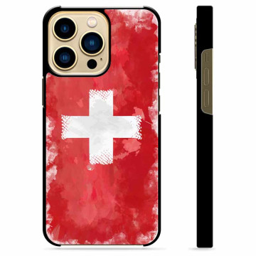 Coque de Protection pour iPhone 13 Pro Max - Drapeau Suisse