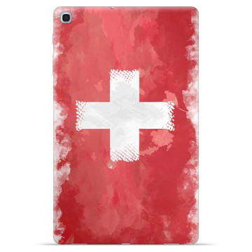 Coque Samsung Galaxy Tab A 10.1 (2019) en TPU - Drapeau Suisse