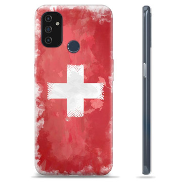 Coque OnePlus North N100 en TPU - Drapeau Suisse