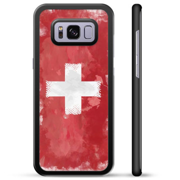 Coque de Protection pour Samsung Galaxy S8+ - Drapeau Suisse