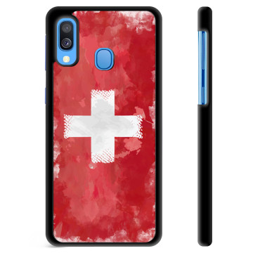 Coque de Protection pour Samsung Galaxy A40 - Drapeau Suisse