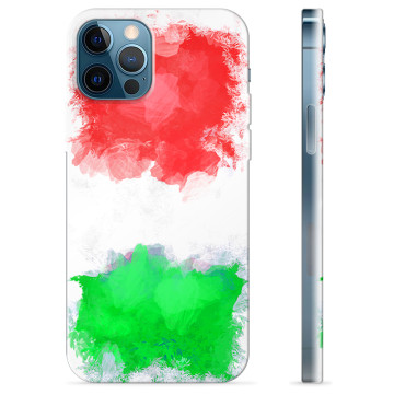 Coque iPhone 12 Pro en TPU - Drapeau Italien