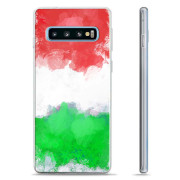 Coque Samsung Galaxy S10+ en TPU - Drapeau Italien