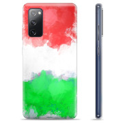 Coque Samsung Galaxy S20 FE en TPU - Drapeau Italien