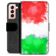 Étui Portefeuille Premium Samsung Galaxy S21 5G - Drapeau Italien