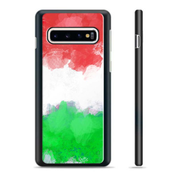 Coque de Protection pour Samsung Galaxy S10+ - Drapeau Italien