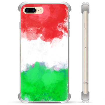 Coque Hybride iPhone 7 Plus / iPhone 8 Plus - Drapeau Italien