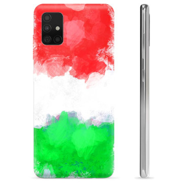 Coque Samsung Galaxy A51 en TPU - Drapeau Italien