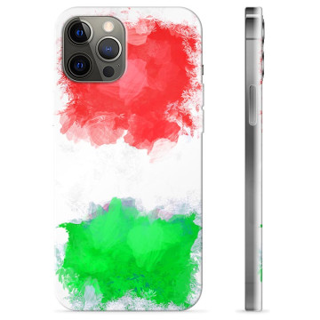 Coque iPhone 12 Pro Max en TPU - Drapeau Italien