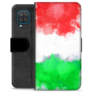 Etui Flip Premium Samsung Galaxy A12 - Drapeau Italien