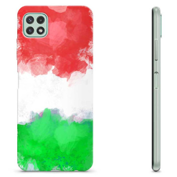 Coque Samsung Galaxy A22 5G en TPU - Drapeau Italien