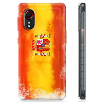 Coque Samsung Galaxy Xcover 5 en TPU - Drapeau Espagnol