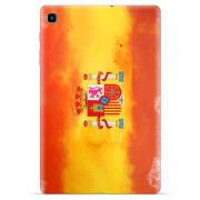Coque Samsung Galaxy Tab S6 Lite 2020/2022/2024 en TPU - Drapeau Espagnol