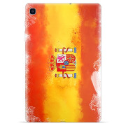 Coque Samsung Galaxy Tab S6 Lite en TPU - Drapeau Espagnol