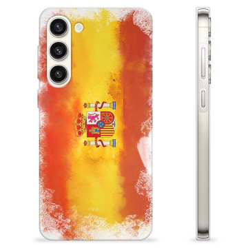 Coque 5G Samsung Galaxy S23+ en TPU - Drapeau Espagnol