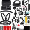 Kit d'accessoires 71-en-1 pour caméra d'action GoPro, DJI, Insta360, AKASO