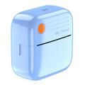 Mini-imprimante thermique Bluetooth A35 avec papier - Bleu