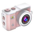 Mini caméra HD 1080p A86 avec écran tactile, format porte-clés - Rose