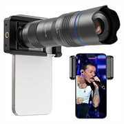 APEXEL HD Métal 20-40x Zoom télescope Téléobjectif Monoculaire pour iPhone Samsung Huawei