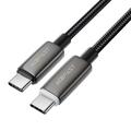 Acefast C23-03 Smart Power-Off USB-C Câble de charge - 60W/3A, 1.2m - Noir