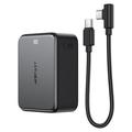 Acefast M29-10000 Banque d'alimentation avec câble USB-C - 10000mAh, 22.5W - Noir