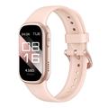 Bracelet d'activité IP67 - Mesure la fréquence cardiaque, le nombre de pas, l'activité physique et le sommeil - Rose