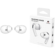 Embouts en silicone isolants AirPods 4 Ahastyle PT66-4 - Blanc