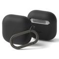 Étui en silicone AirPods 4 Ringke - Protection antichoc - Noir