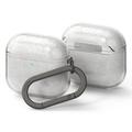 Étui en silicone AirPods 4 Ringke - Protection antichoc - Paillettes transparentes