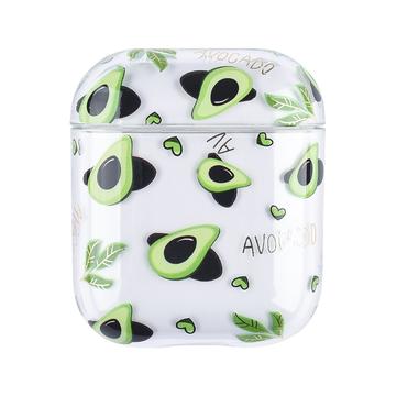 AirPods / AirPods 2 Étui en plastique pour fruits - Avocat