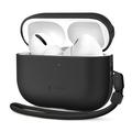 Étui en cuir AirPods Pro 3 Tech-Protect NaturalFit - Noir