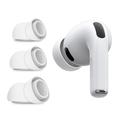 Embouts AirPods Pro 3 en Silicone Tech-Protect - S, M, L - Blanc