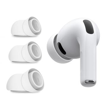Embouts AirPods Pro 3 en Silicone Tech-Protect - S, M, L - Blanc