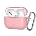 Étui crochet en silicone Airpods Pro 3 Tech-Protect - Rose poussiéreux